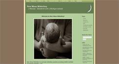 Desktop Screenshot of newmoonmidwifery.com